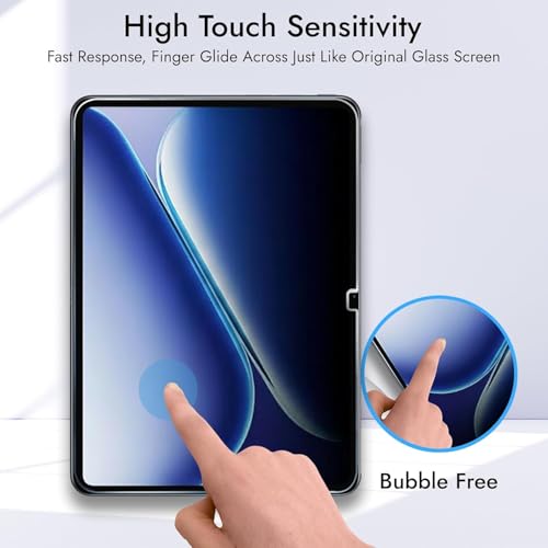 Image of Argus Tempered Glass Screen Guard Protector for OnePlus Pad Go 2 12.1 Inch, 9H Hardness, Anti-Scratch, Fingerprint & Smudge Resistant, Bubble-Free Easy Installation (1 Pack)