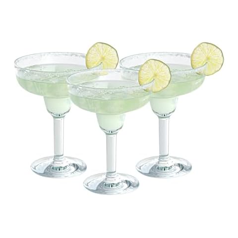 Restaurantware 15 Ounce Shatterproof Margarita Glasses Cover