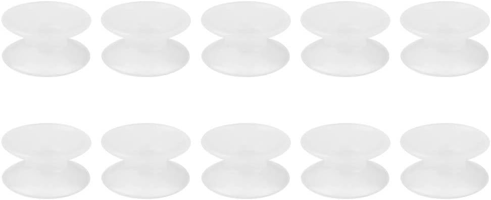 Fish Tank Suction Cups, 10pcs Silicone Double Sided Suction Cups Tube Holders for Aquarium