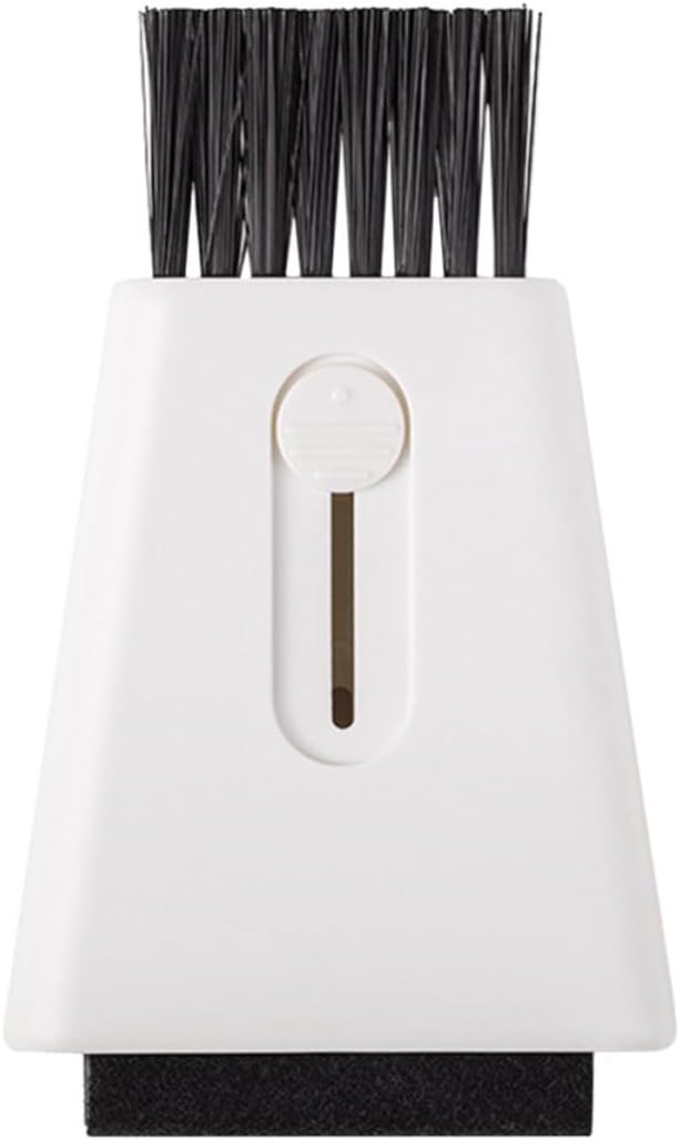Outanaya Cleaning Brush, Multi-Purpose Double-Head for Keyboard and White Pp and Fiber Material, Designed for Cleaning Gaping and Corners Window Track for Electronics and Home Use