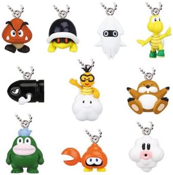 Takara Tomy Super Mario Gashapon Mini Figure Keychain - 1" Goomba (Japanese Import) image 3
