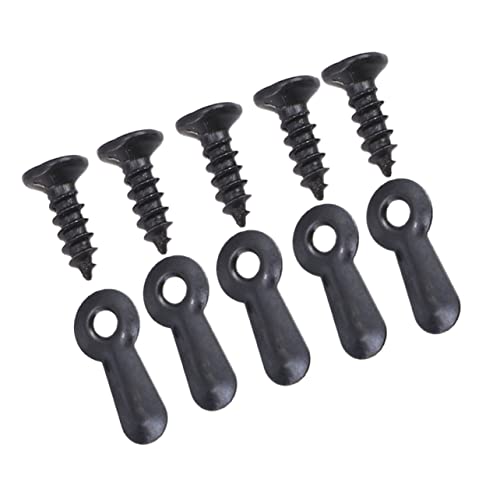 Image of 600pcs Picture Frame Hanger Kit Easy to Install Picture Hanging Hardware Screws Black Frame Hangers for Home Decor and Artwork