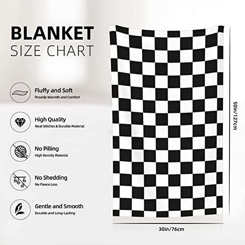 Baby Blankets,Square Checkered Flag Toddler Blanket For Boys Girls, Crib Receiving Blanket, For Nursery/Stroller/Toddler Bed/Carseat, 30 X 50 Inch #TOP2