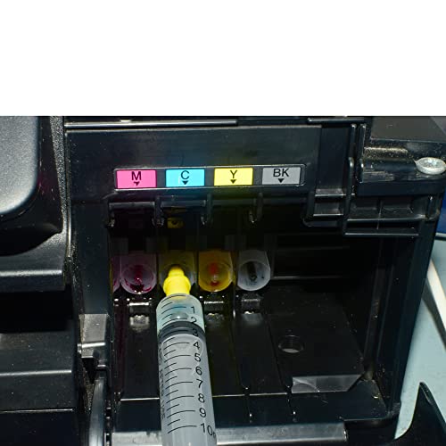 Jejemi Printhead Cleaning Kit For Epson Canon Brother Lexmark Hp Printer Fluid Sublimation Ink Pigment Dye 3.4Oz 100Ml, Transparent #TOP5