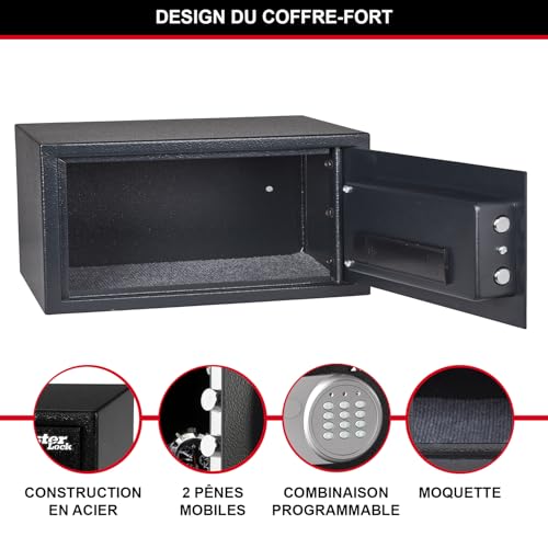 Coffre-fort à Code Master Lock Combinaison Electronique contre le Vol de Bijoux - 5