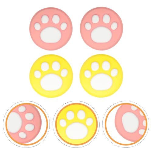 DOITOOL 1 Conjunto De Chapéu De Balancim De Garra De Gato Tampas De Botão De Aderência De Joystick C