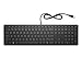 immagine 1HP Pavilion 300 tastiera con cavo, nera