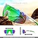 ROCKNIGHT Softball Sunglass Sports Shades for Women Polarized UV Protection Fashion Mirrored Green Sunglasses