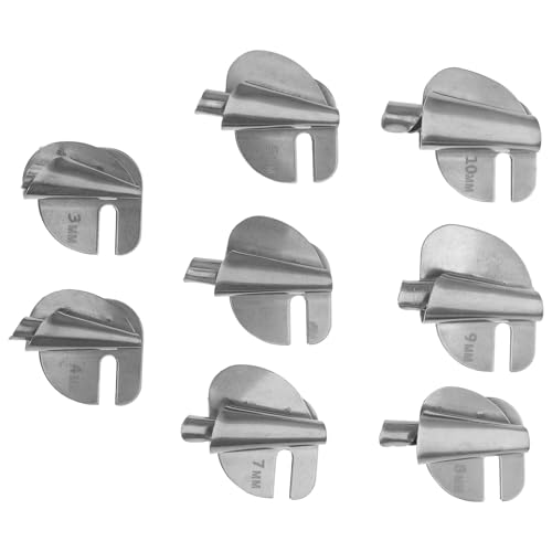 Set de 8 pies prensatelas para dobladillo enrollado