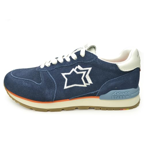[アトランティックスターズ] 正規品 スニーカー COLORADO コロラド メンズ COLO5010-0200 Navy ネイビー (日本の靴のサイズ寸法, 大人, 数値, 26.5 cm)