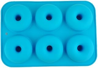 Selecto Bake - 6 Cavity Silicone Donuts Mould Chocolate Muffin (Pink)