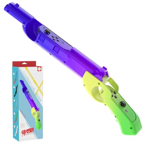 Manette Jeu de Pistolet Switch et Switch OLED, Remplacement pour jeux Pistolet Contrôleur pour Splatoon 3 Jeux de Tir