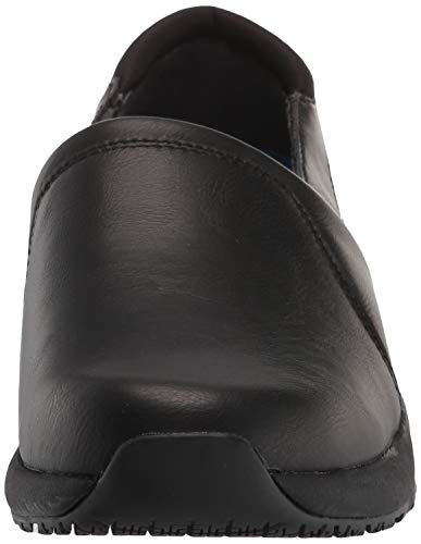 Dr. Scholl's Shoes Women's Dive In Slip-Resistant Slip On, Black Smooth, 10 Wide Us #TOP1