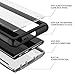 Nineasy Samsung Galaxy Note 10 Case, 360° Full Body Protective Built in Screen Protector Support Wireless Charging,Heavy Duty Dropproof Case for Samsung Note 10 6.3inch (Black/Clear)