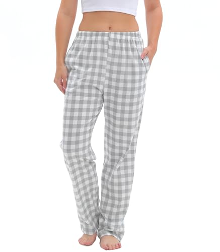 SAMGU Pantalon Pijama Mujer Pantalones Algodón Partes de Abajo de Pijamas para Mujer Pantalones de Dormir Pyjama Bottoms