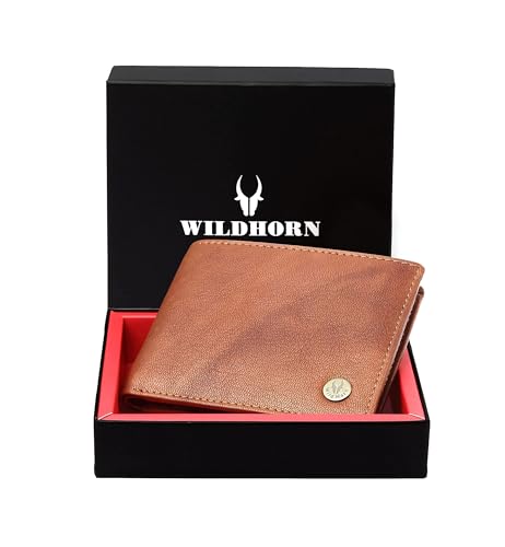 Wildhorn Genuine Leather Hand-Crafted Wallet for Men's