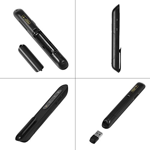 2,4 G Wireless Controle Remoto USB Slide Advancer para Windows/Mac iOS/Linux/Android Universal Spotl