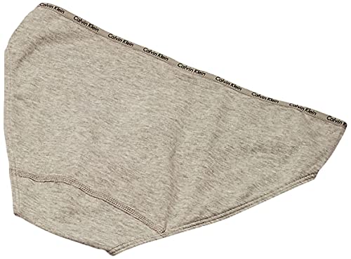 Calvin Klein Women's Signature Cotton Logo Stretch Bikini Panties, Multipack, Black/Honey Almond/Nymph's Thigh/Speakeasy/White/Grey Heather, Small #TOP3