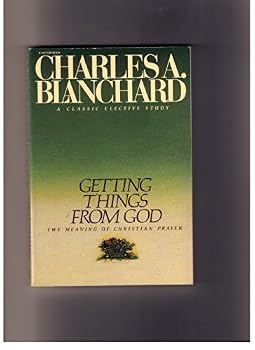 Paperback Getting Things from God Book