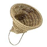 Forme originale de chapeau de magicien : cet abat-jour tissé à la main se distingue comme un abat-jour unique pour lampadaires ou suspensions, apportant une élégance ludique à votre intérieur. abat-jour suspendu rustique bohème