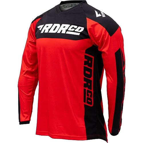 RDRCO Fuse Jersey - Race - Red/Black, Small
