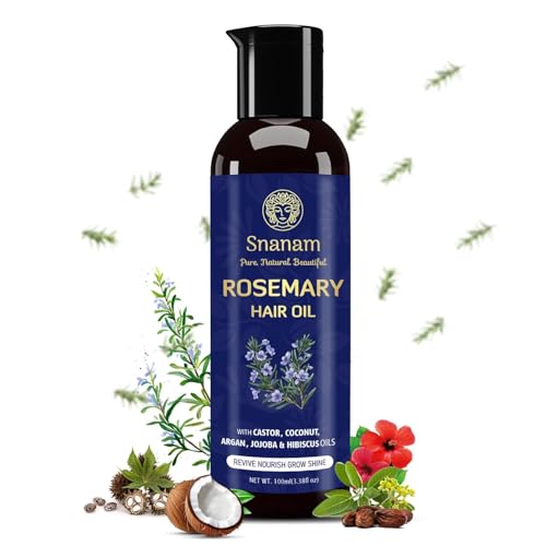 Image of Pure Rosemary Oil for Hair Growth By Dr. Sebi Sourced From Honduras | Promotes Thicker, Shiny, Stronger & Healthy Hair | Pure Rosemary Dr. Sebi Oil for Hair Growth and Hair Fall Control | 100 ml