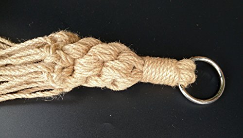 Macrame Plant Hanger Hanging Planter Hanging Net Basket Hemp Rope 52 Inch For 10 Inch Pot, Pot And Plant Excluded (6Legs) #TOP7