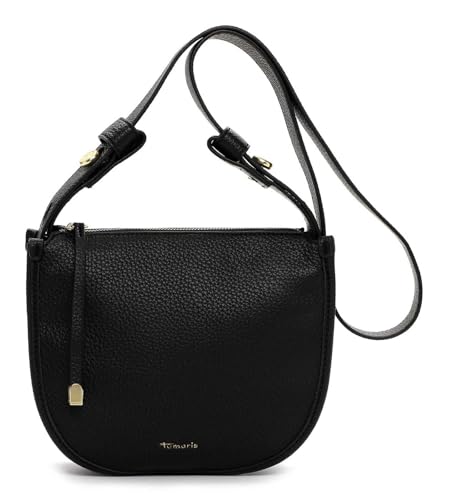 Sac crossbody Tamaris Galina noir, la solution contre le vol et le désordre en ville