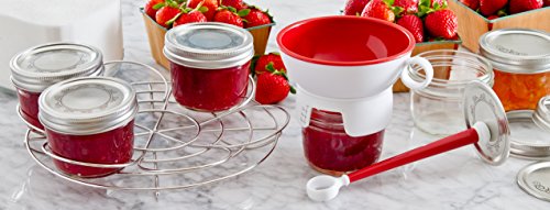 Magnetic lid lifter for canning