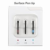 SENREAL Surface Pen Tip Replacement for Microsoft Surface Pro 5/Pro 4/New Surface Pro 2017/Surface Book, Surface Pen Tip Kit (3 tips)