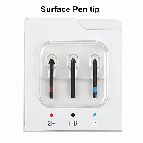 Surface Pen Tip Kit SENREAL 2H HB B Tip Stylus Pen Tip Replacement for Surface Pro 5/Pro 4/New Surface Pro 2017/Surface Book
