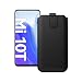 Produktbild Slabo Schutzhülle für Xiaomi Mi 10T | Xiaomi Mi 10T Pro Schutztasche Handyhülle Case mit Magnetverschluss aus Kunstleder - SCHWARZ | Black