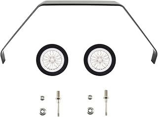 NOBRIM 260# 80CC Carbon Fiber Landing Gear with Wheels for RC Model 515*230*205*40mm