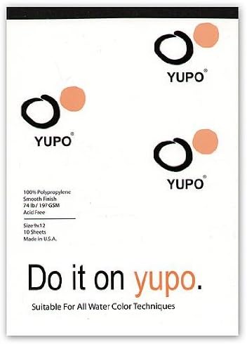 Yupo Watercolor Pad 9 in. x 12 in. [Pack of 2 ]