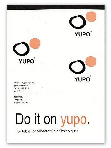 Yupo Watercolor Pad 9 in. x 12 in. [Pack of 2 ]