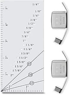 Seam Allowance Ruler and 2 Pack Magnetic Seam Guide, Straight Line Hems Sewing Ruler and Perforated Seam Gauge from 1/8 to 2 Inch for Quilts, Apparel and Caps
