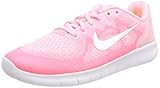 Nike Mädchen Free RN 2 (GS) Laufschuhe, Pink (Arctic Punch/mtlc Summit Wht 602), 38.5 EU