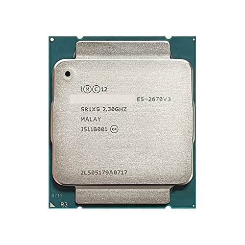 CPU E5-2670V3 E5 2670v3 E5 2670 V3 2.3 GHz 12 RA 24 Xbh CPU vZbT 30M 120W LGA 2011-3