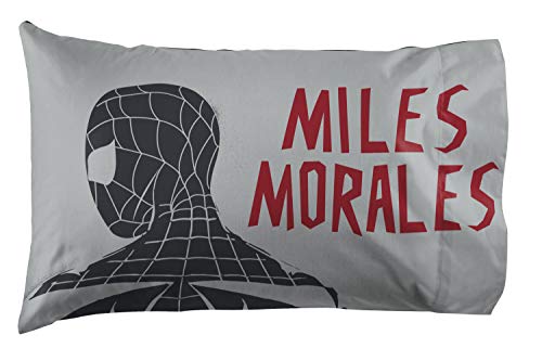 image for Jay Franco Marvel Miles Morales New Kid 5 Piece Twin Bed Set - Include