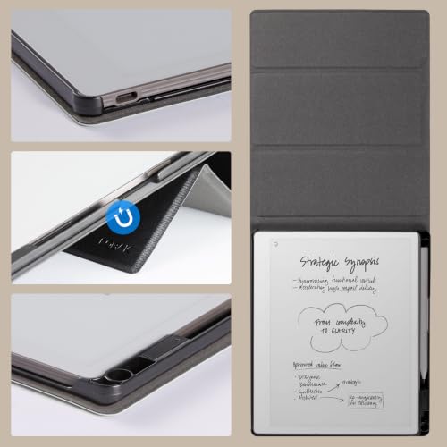 Image of CoBak Satnd Case for Remarkable Paper Pure 10.3 inch Tablet 2026, Black