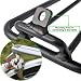Aluminium Folding Bike Rear Rack 16inch With Easy Wheels