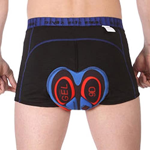 Clearful Short de vélo rembourré, Short de vélo rembourré en Gel 6D, sous-vêtement d'équitation de vélo, Pantalon de Short de vélo VTT, Respirant et Absorbant Les Chocs Cover