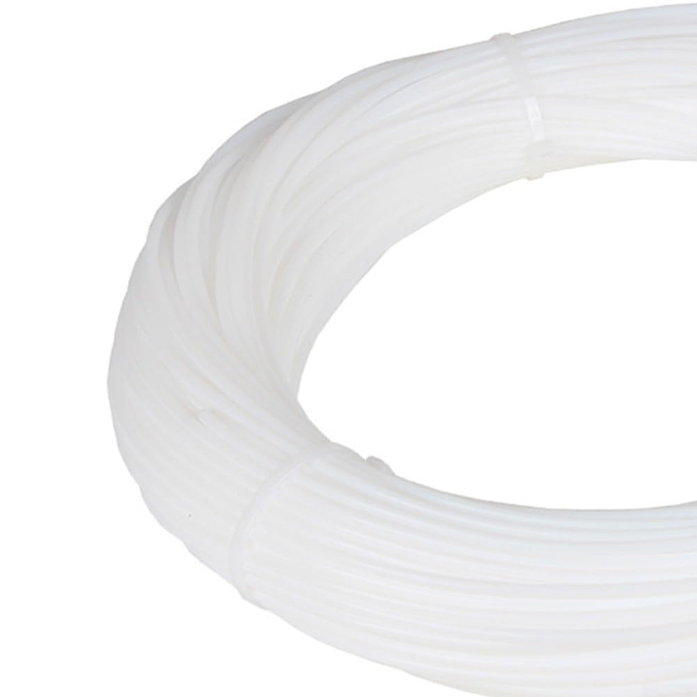 Manguera de PTFE de 2,5 x 4 mm para impresora 3D, rollo de 100 m, manguera de teflón, resistente al calor hasta 260 °C, para extrusora de accionamiento directo para laboratorio bambu para creality
