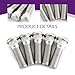 Teybouk 5 PCS Wheel Studs Kit, M12 x 1.5 Lug Bolts, Compatible with Lexus, Scion, Pontiac 90942-02049, Car Accessories Wheel Stud (Silver)