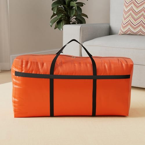 Image of DoYiKe Extra Large Storage Duffle Bag, Duffel Bag for Travel Orange 370L