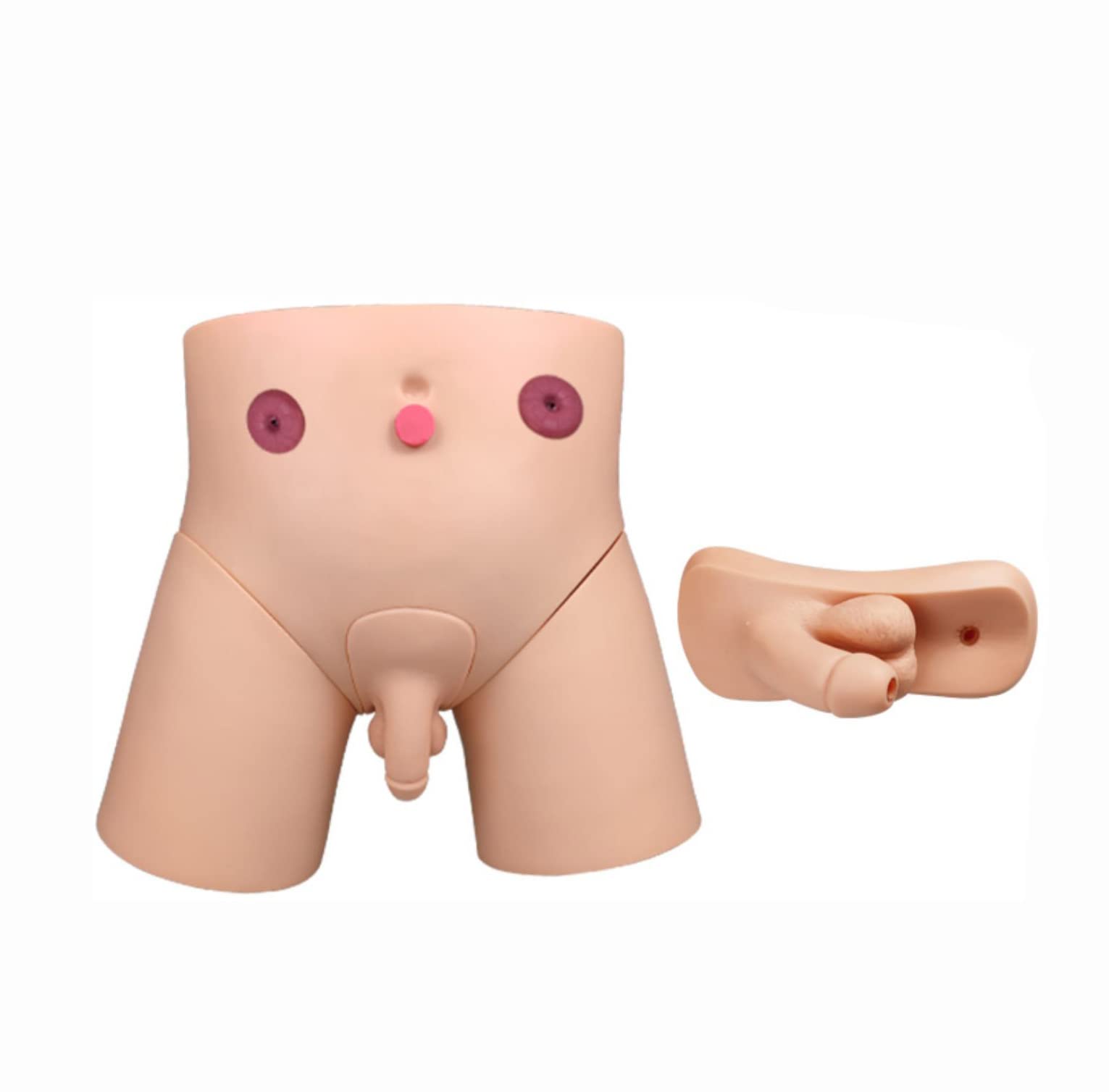 Model cewnikowania - męski i żeński wymienny manekin do praktyki pielęgniarskiej, model anatomiczny do treningu symulacji przebicia