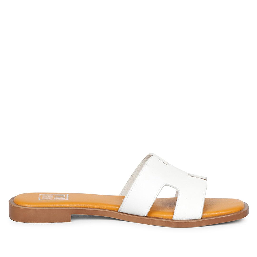 Women Leather Platform Sandals | Comfortable Stylish Footwear for Casual, Office, Travel and Festive Occasions_White(Size=6)-picture-38