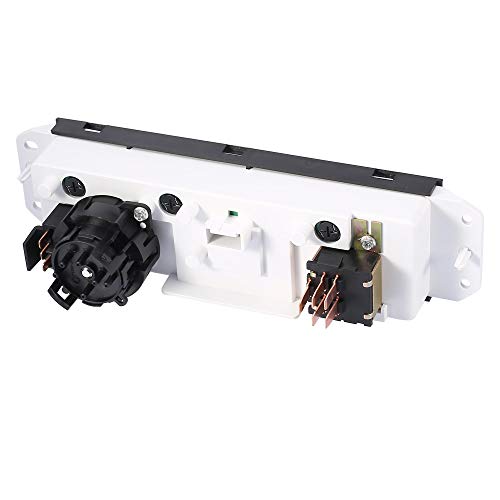X Autohaux 1 Set Hvac Heater Control Panel With Blower Motor Switch For Jeep Wrangler Tj 1999-2004 55037473Ab Bl101 Hs-373 #TOP3