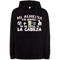 Sudadera Mi Almería sin Cerveza no me entra en la Cabeza Frase
