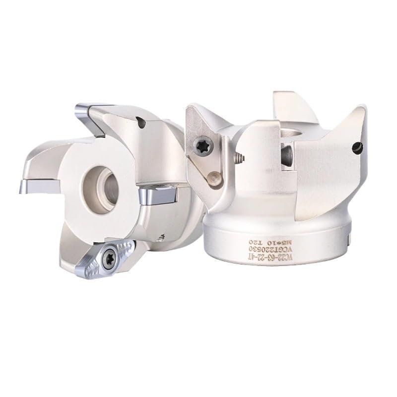Disco de corte grueso de aleación de aluminio VC22 SB90 VC22, | Inserto de hoja VCGT220530, combinado con soporte de portaherramientas BT NT HSK FMB(VC22-63-22-4T)